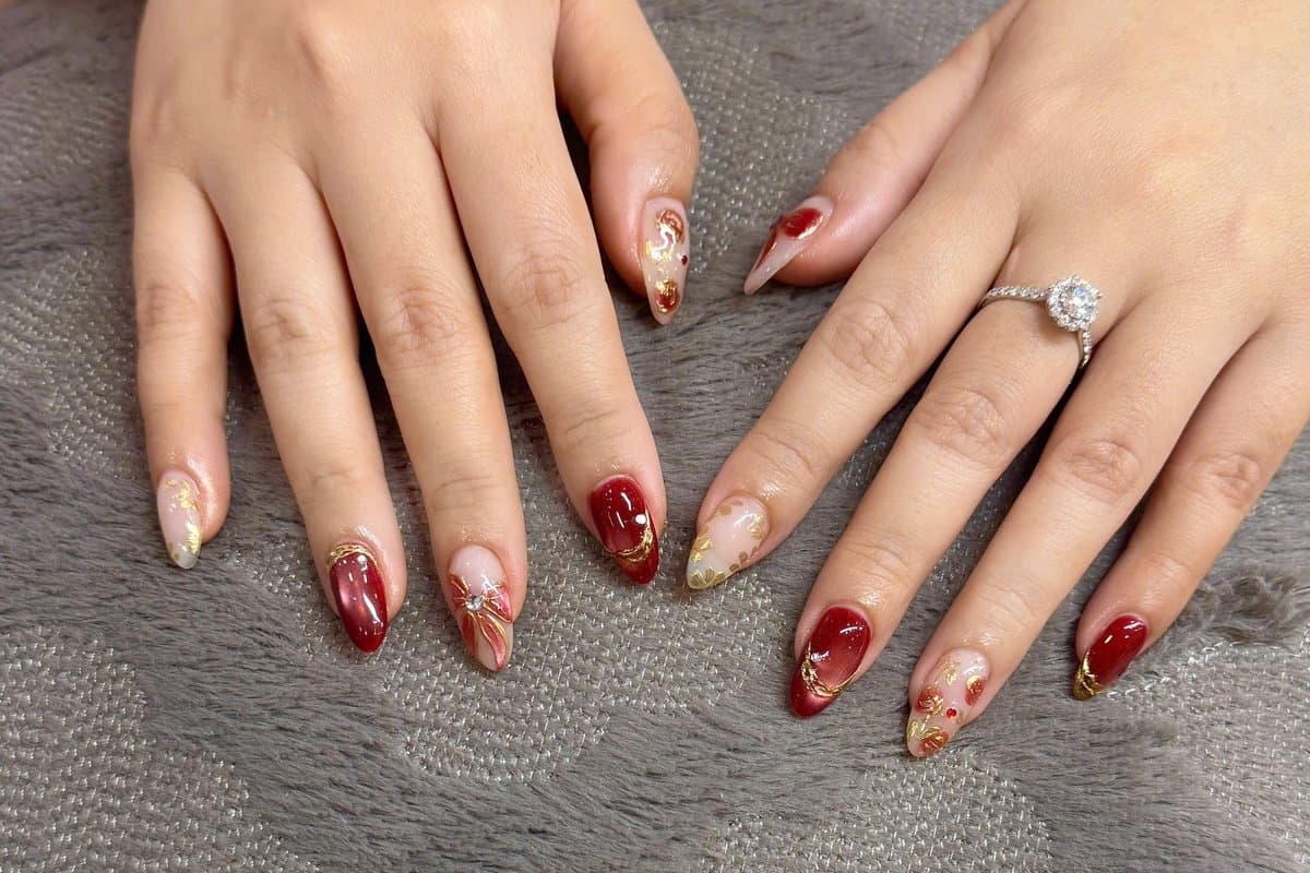 Màu Nail May Mắn Năm Bính Ngọ 2026: Chọn Màu Theo Phong Thủy Đón Tài Lộc